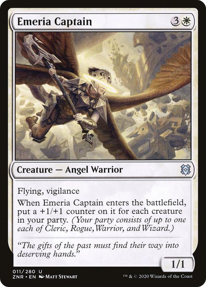Emeria Captain, Zendikar Rising 11