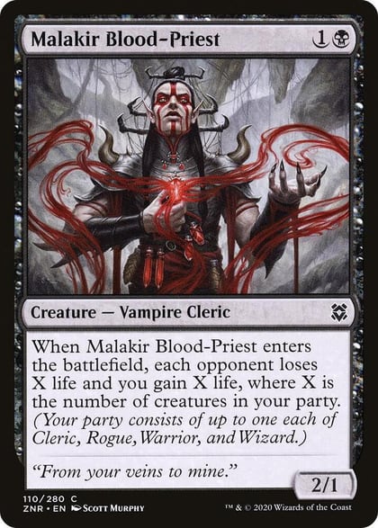 Malakir Blood-Priest, Zendikar Rising 110