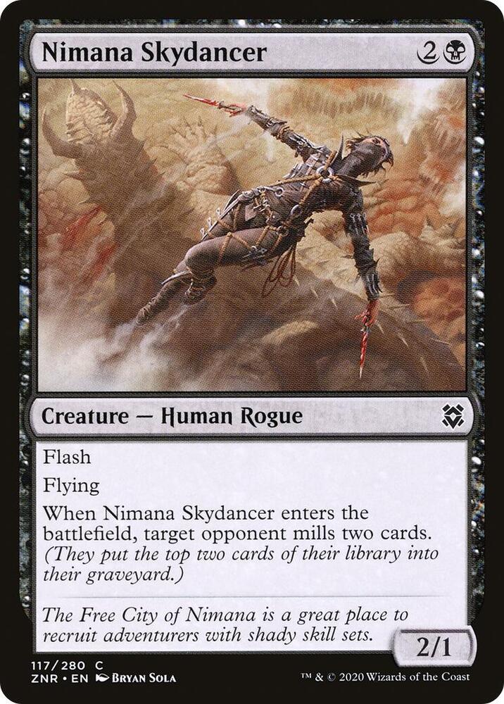 Nimana Skydancer, Zendikar Rising 117