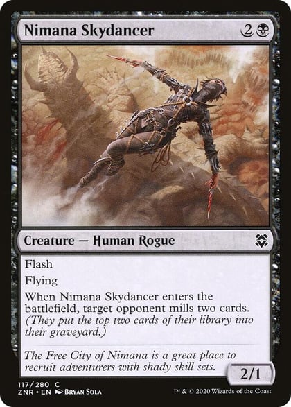 Nimana Skydancer, Zendikar Rising 117