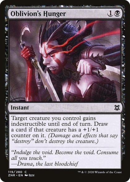 Oblivion's Hunger, Zendikar Rising 119