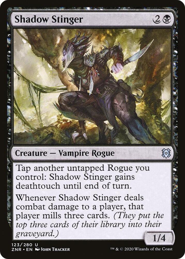 Shadow Stinger, Zendikar Rising 123