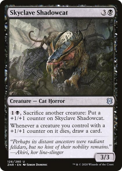 Skyclave Shadowcat, Zendikar Rising 126