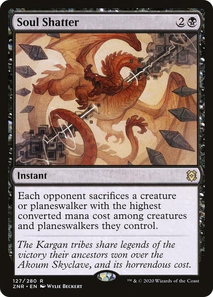Soul Shatter, Zendikar Rising 127