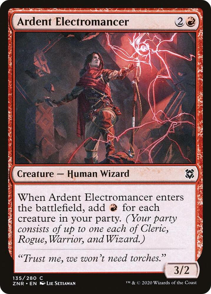Ardent Electromancer, Zendikar Rising 135