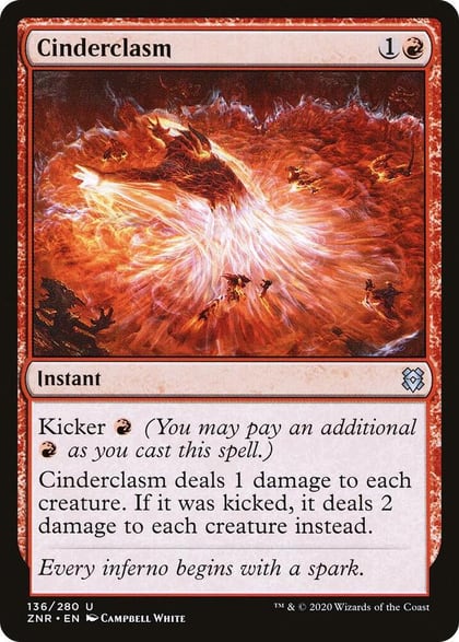 Cinderclasm, Zendikar Rising 136