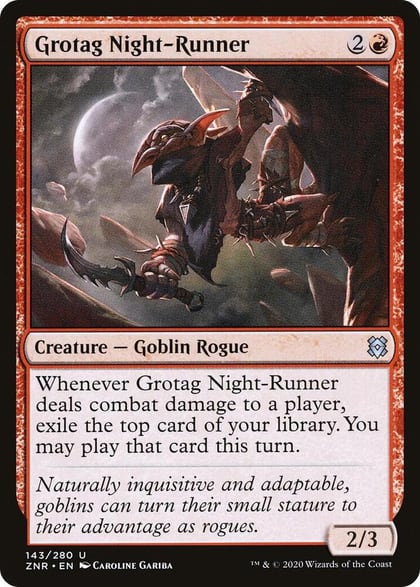 Grotag Night-Runner, Zendikar Rising 143