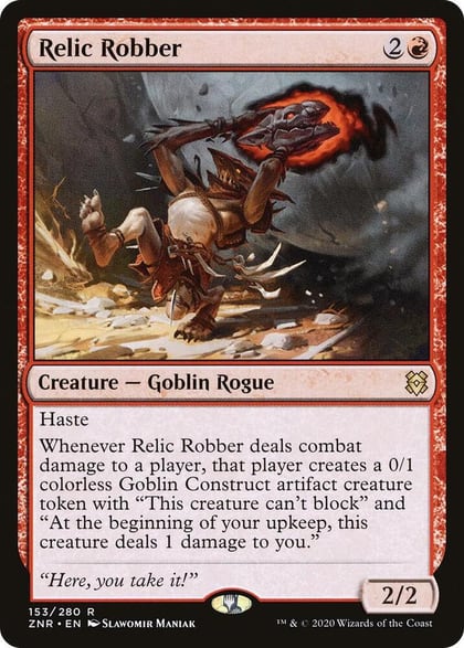 Relic Robber, Zendikar Rising 153