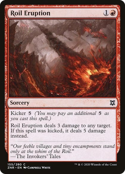 Roil Eruption, Zendikar Rising 155