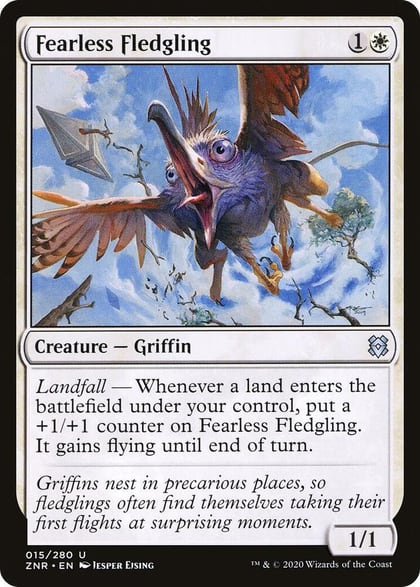 Fearless Fledgling, Zendikar Rising 15