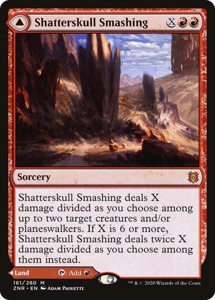 Shatterskull Smashing, Zendikar Rising 161