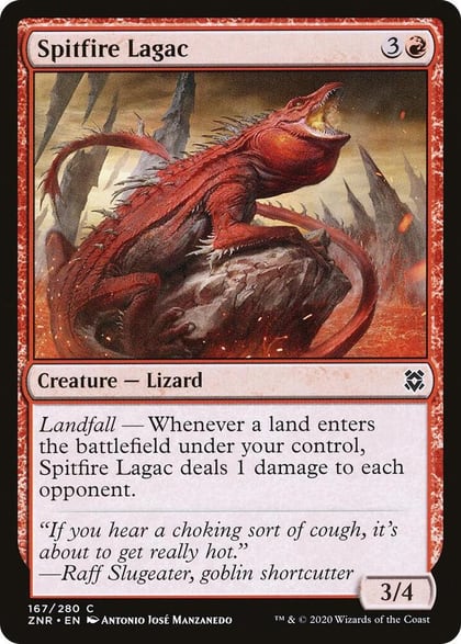 Spitfire Lagac, Zendikar Rising 167