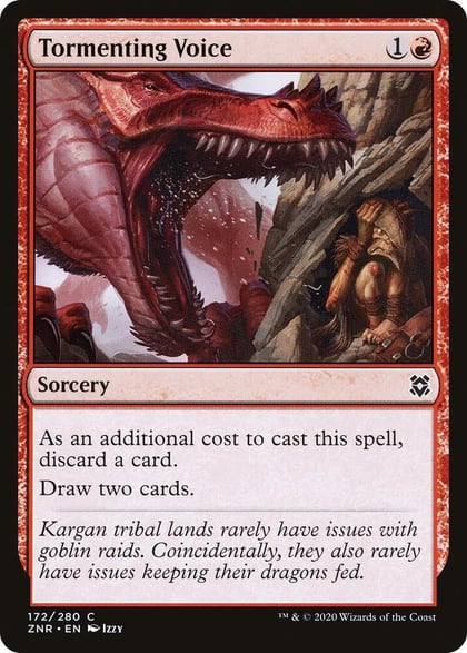 Tormenting Voice, Zendikar Rising 172