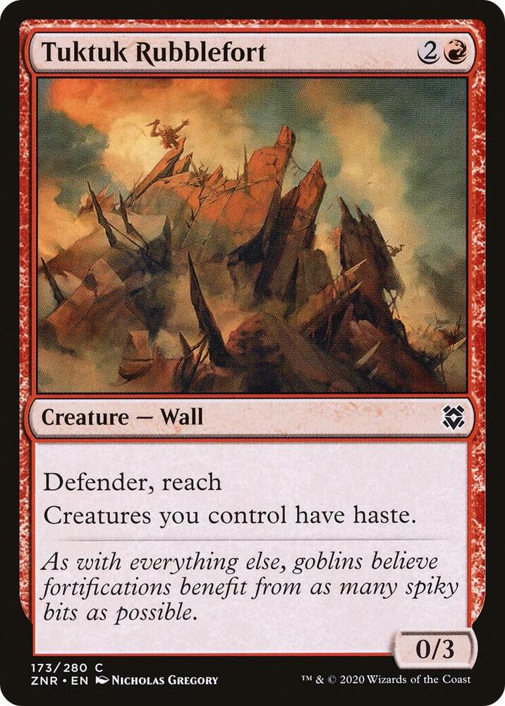 Tuktuk Rubblefort, Zendikar Rising 173