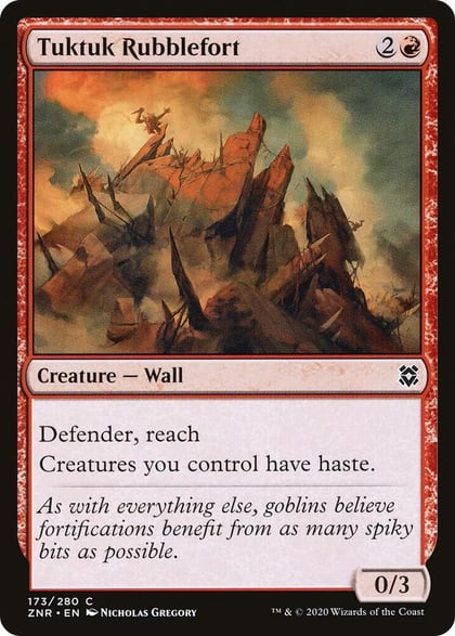 Tuktuk Rubblefort, Zendikar Rising 173