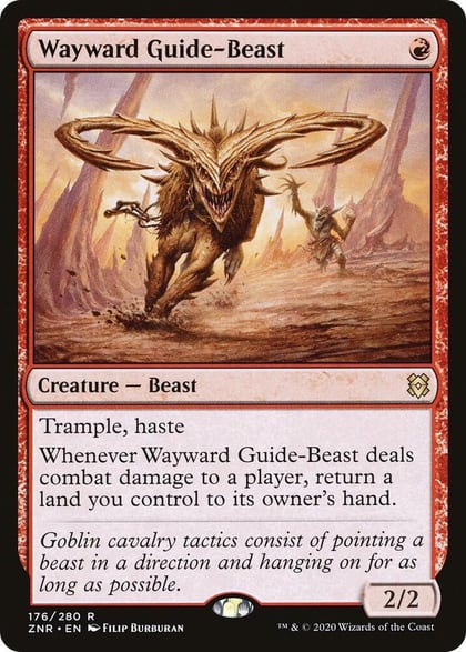 Wayward Guide-Beast, Zendikar Rising 176