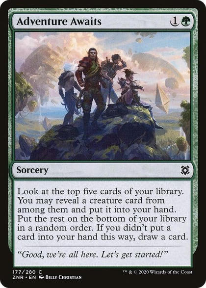 Adventure Awaits, Zendikar Rising 177