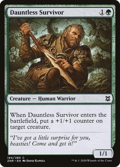 Dauntless Survivor, Zendikar Rising 184