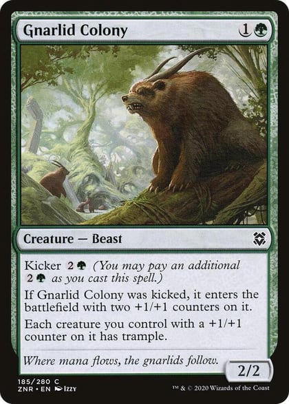 Gnarlid Colony, Zendikar Rising 185