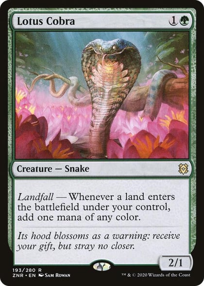 Lotus Cobra, Zendikar Rising 193