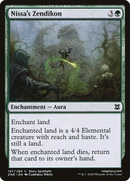 Nissa's Zendikon, Zendikar Rising 197