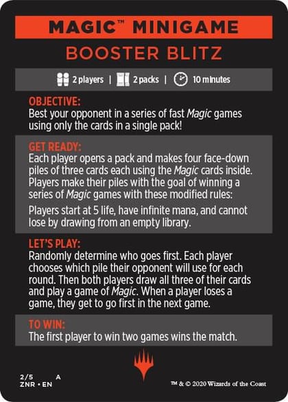 Magic Minigame: Booster Blitz, Zendikar Rising 2