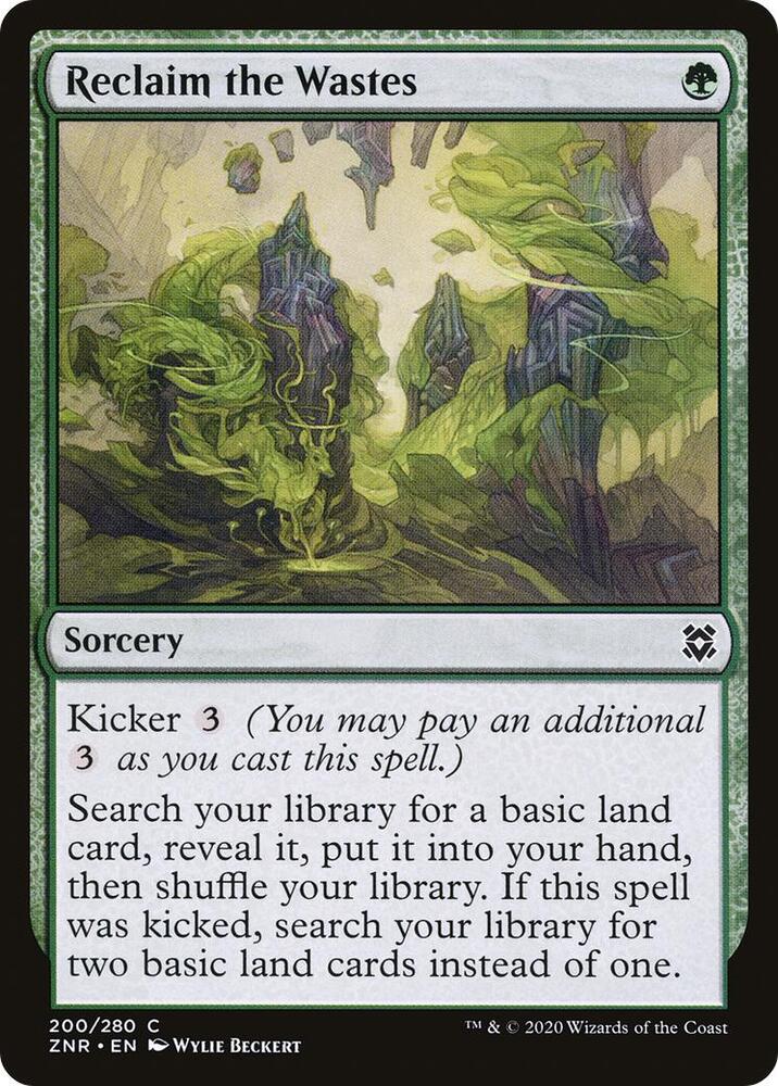 Reclaim the Wastes, Zendikar Rising 200