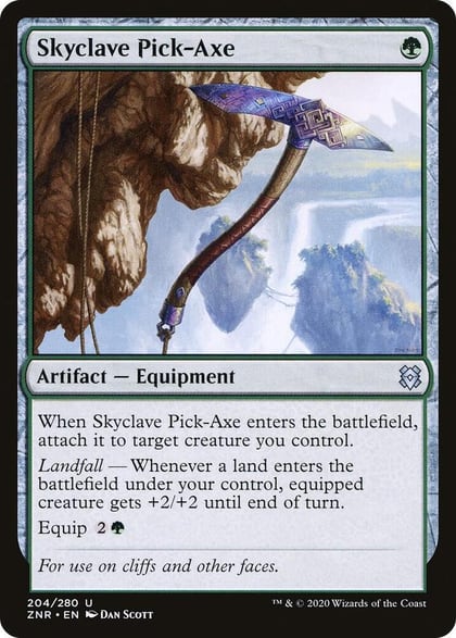 Skyclave Pick-Axe, Zendikar Rising 204