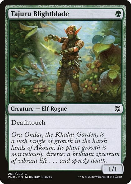 Tajuru Blightblade, Zendikar Rising 208