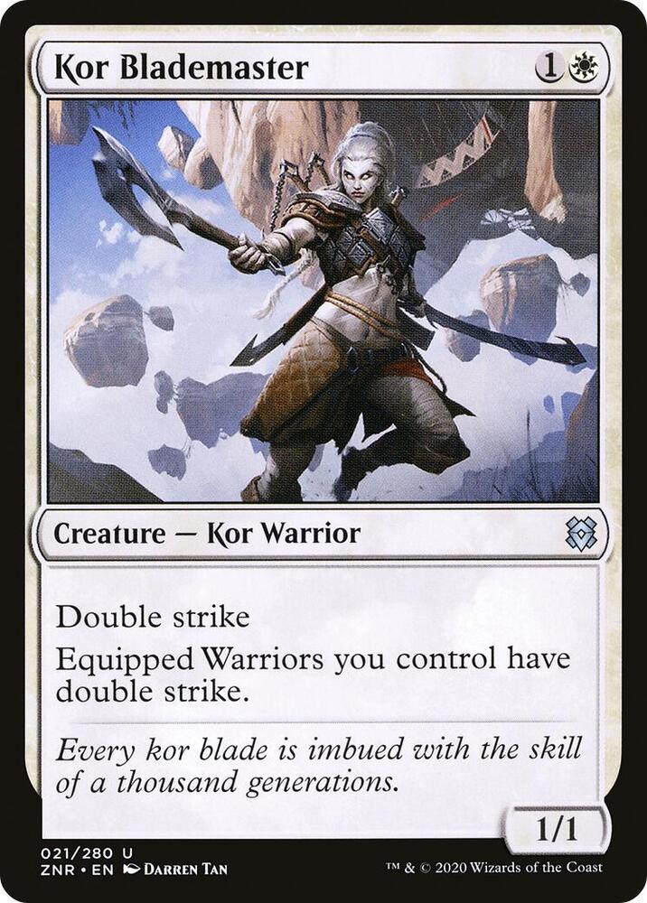 Kor Blademaster, Zendikar Rising 21