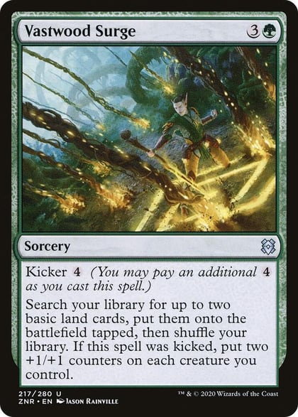 Vastwood Surge, Zendikar Rising 217