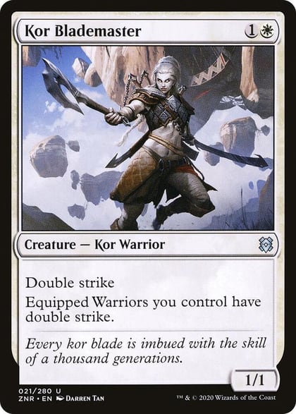 Kor Blademaster, Zendikar Rising 21