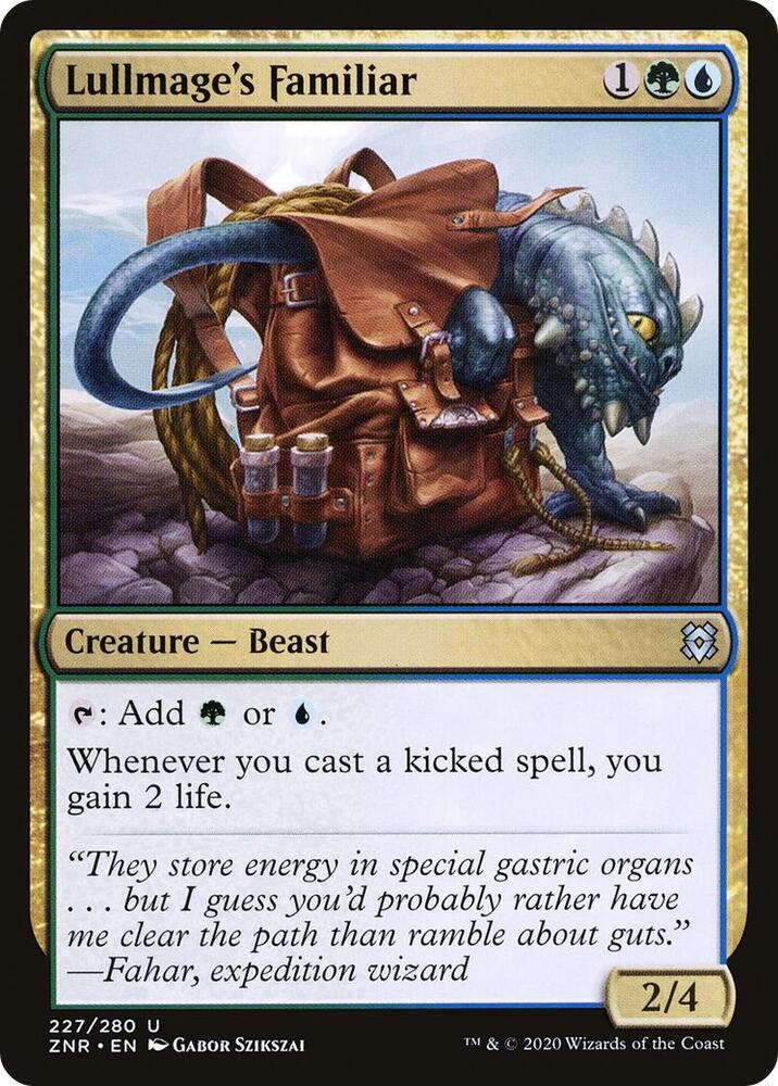 Lullmage's Familiar, Zendikar Rising 227