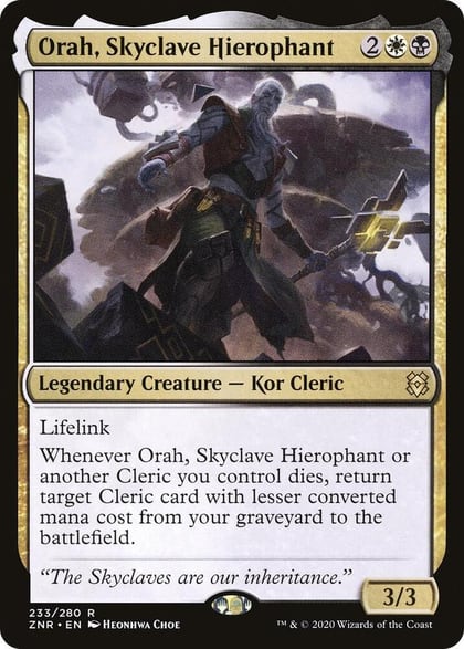 Orah, Skyclave Hierophant, Zendikar Rising 233