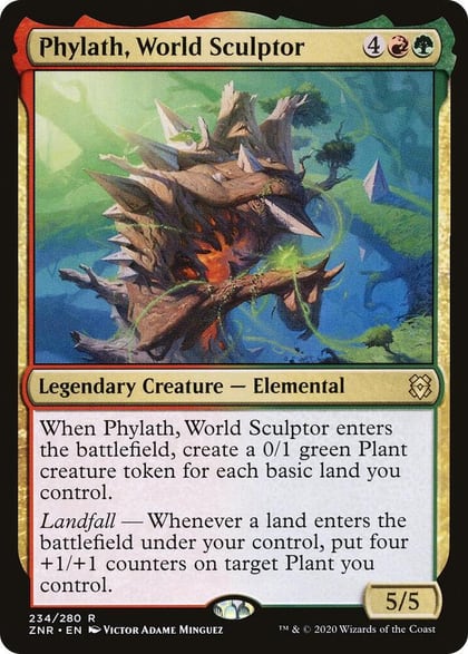 Phylath, World Sculptor, Zendikar Rising 234