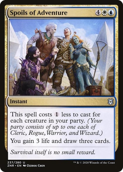 Spoils of Adventure, Zendikar Rising 237