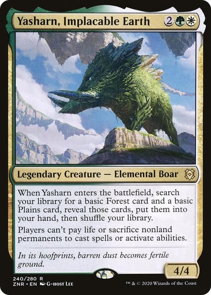 Yasharn, Implacable Earth, Zendikar Rising 240