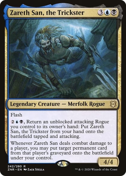 Zareth San, the Trickster, Zendikar Rising 242