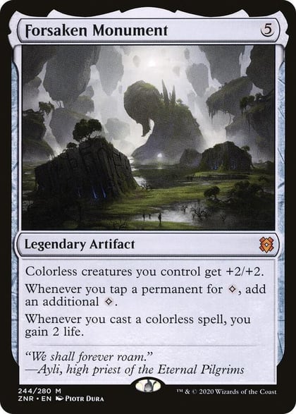 Forsaken Monument, Zendikar Rising 244