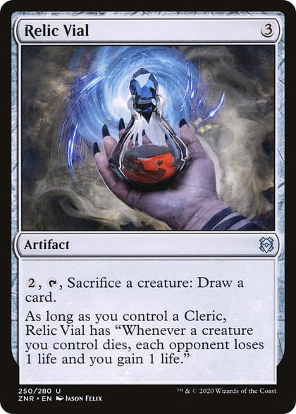 Relic Vial, Zendikar Rising 250