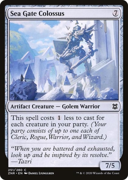 Sea Gate Colossus, Zendikar Rising 251