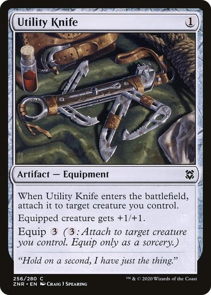 Utility Knife, Zendikar Rising 256