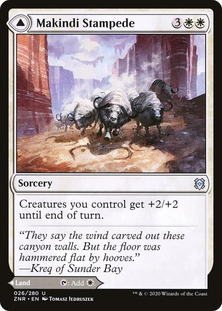 Makindi Stampede, Zendikar Rising 26