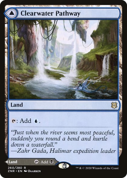 Clearwater Pathway, Zendikar Rising 260