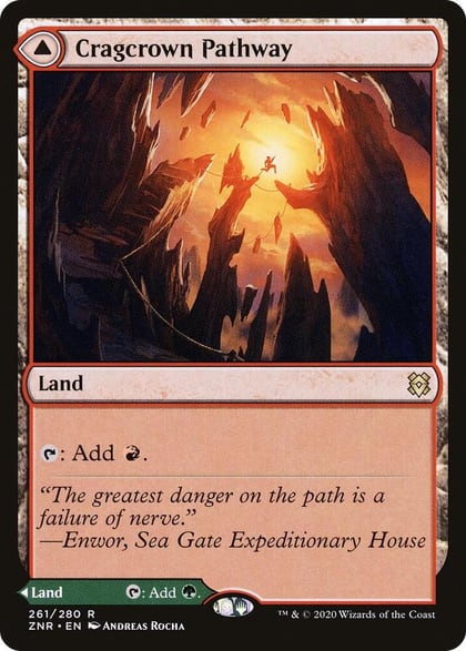 Cragcrown Pathway, Zendikar Rising 261