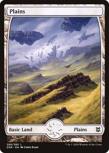 Plains (268) - Full Art, Zendikar Rising 268