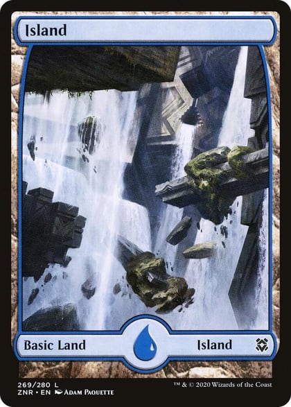 Island (269) - Full Art, Zendikar Rising 269