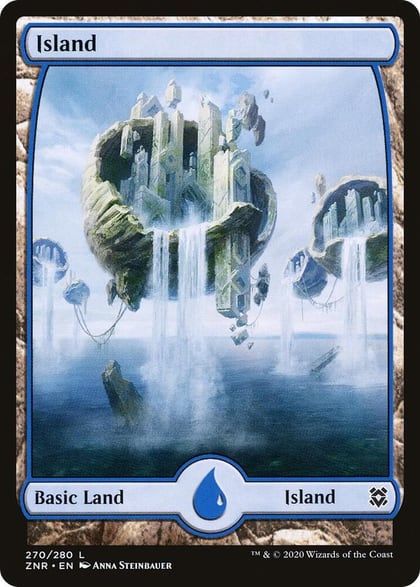 Island (270) - Full Art, Zendikar Rising 270