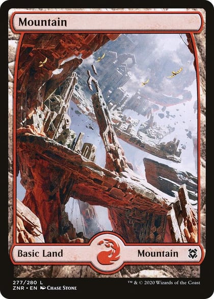 Mountain (277) - Full Art, Zendikar Rising 277