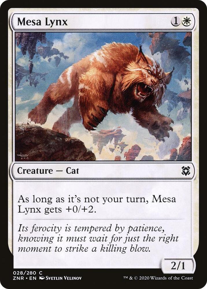 Mesa Lynx, Zendikar Rising 28